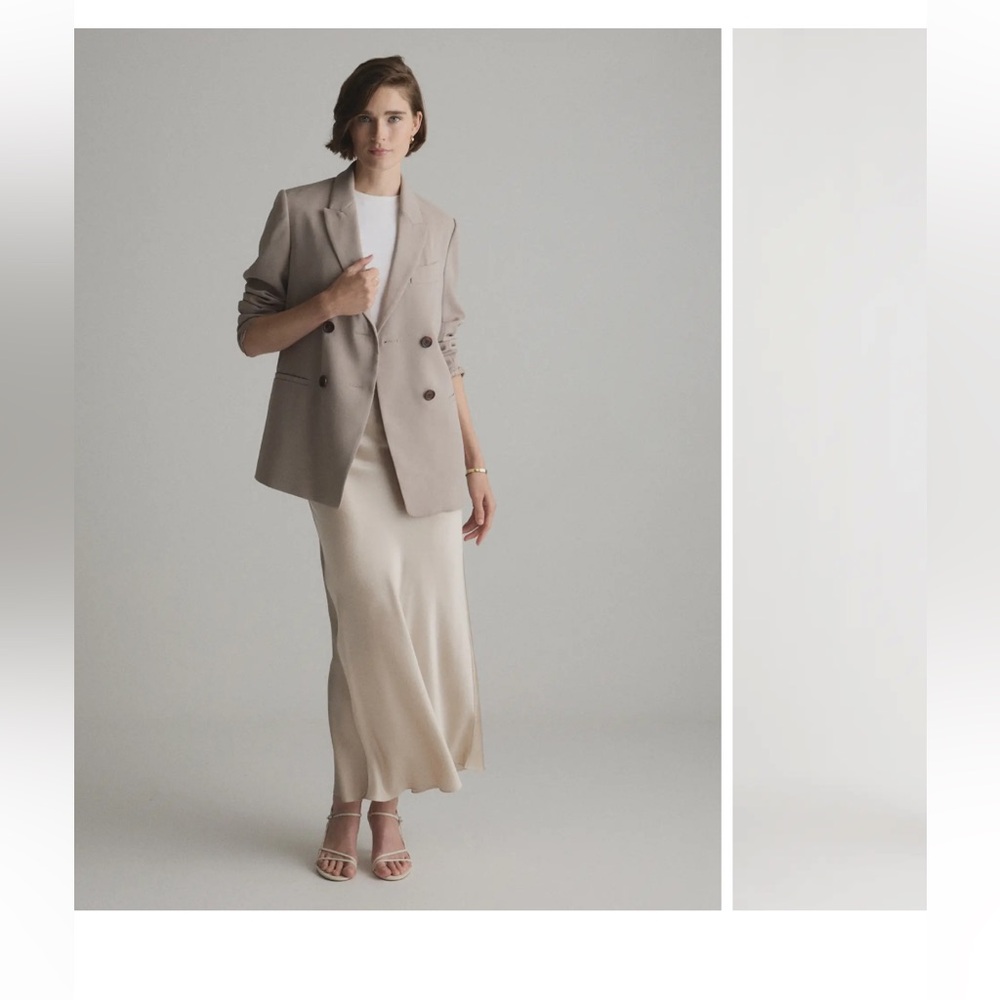 Quince washable silk skirt